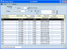 Accounts Receivable Report, Garman Routing Systems